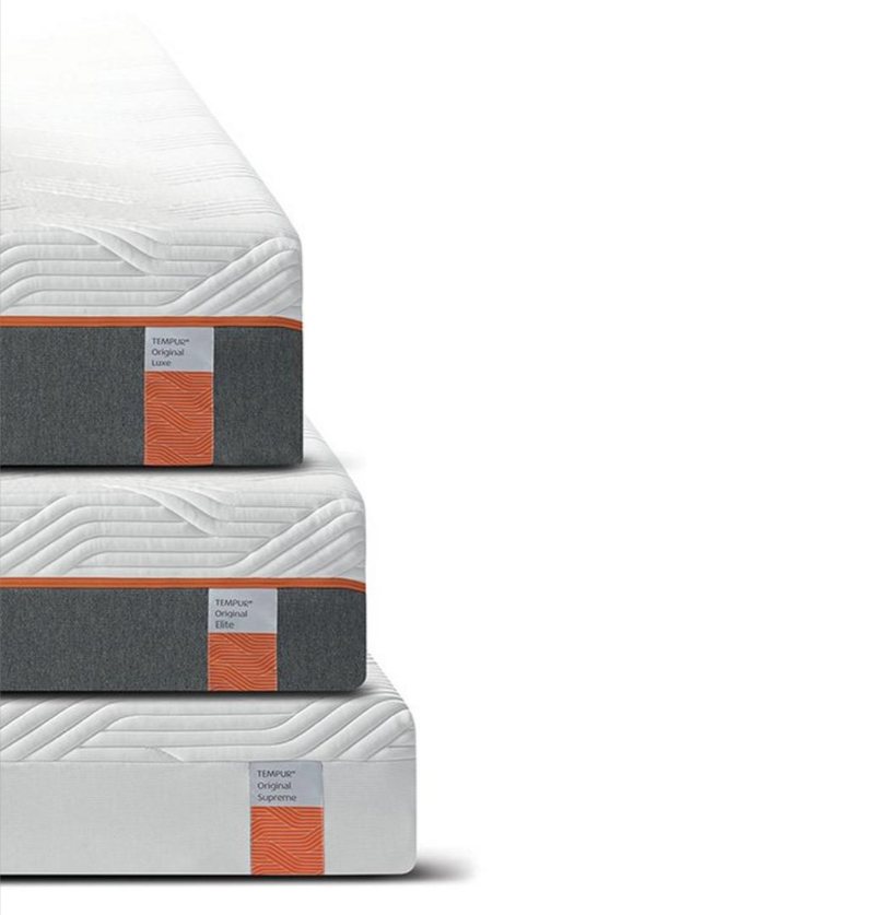 Tempur Original memory foam mattress range